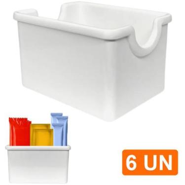 Imagem de 6 Organizador Porta Sache Ketchup em Melamina p/ Lanchonetes - Best