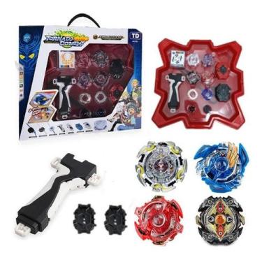 Imagem de Beyblade Arena Storm Gyro + 4 Beyblade + 2 Lançadores