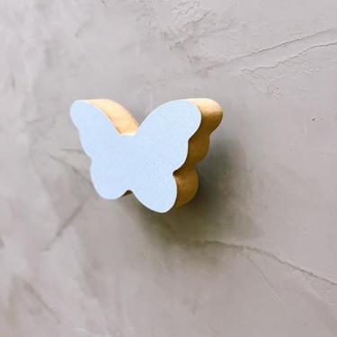 Imagem de 6 Ganchos parede borboleta infantil decoração baby 6Bobb15c - Souvenir
