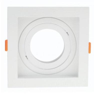 Imagem de Spot Flea Embutir Recuado PAR20 Direcionável Quadrado Branco Nordecor