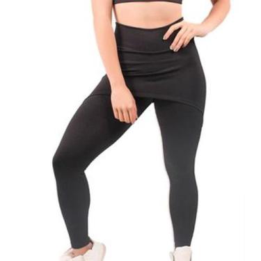 Imagem de Legging Diluxo Com Tapa Bumbum Preto, Feminino, Preto, P