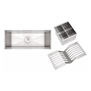 Imagem de Kit Canal organizador calha úmida 45Cm Tramontina