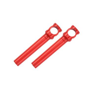 Imagem de Saca-rolhas portátil de bolso – abridor de vinho de viagem de plástico – Mini parafuso de rolha de acampamento para garrafa de vinho – Conjunto de 2 – Vermelho