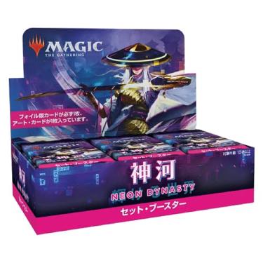 Imagem de Magic The Gathering - Caixa de Boosters da Coleção de Kamigawa: Dinastia Neon | 30 boosters (360 cards de | Japonês