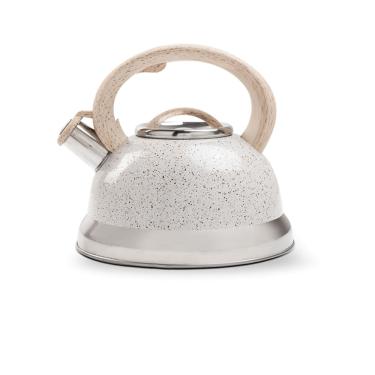 Imagem de Chaleira Com Apito Em Inox Roma 2,7L Brinox Vanilla