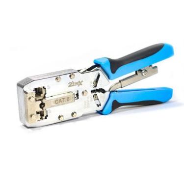 Imagem de Alicate De Crimpar Profissional Rj11 Rj45 Cat6 Blindado Amp - 2Flex