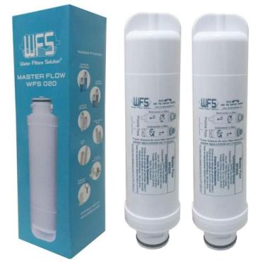 Imagem de Kit 2 Filtros Refil Compatível Purificador Electrolux Pe10 - WFS