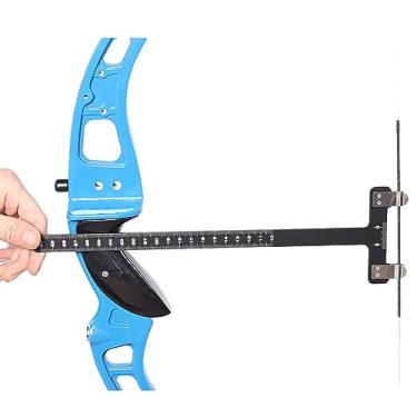 Imagem de Alicates de pontas de ancoragem para tiro com arco conjunto de cordas em forma de T régua quadrada alicate de fivela de encaixe kit de giro de arco recurvo tiro com arco para arco recurvo arco de