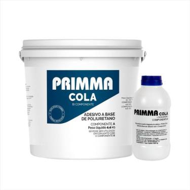 Imagem de Cola Pu Primma Flex 5kg Calafetação  Massa  Madeira Branco