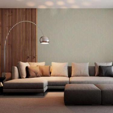 Imagem de Papel de Parede Vinílico Essencial 4307 Bege Liso Linho - Boradecor