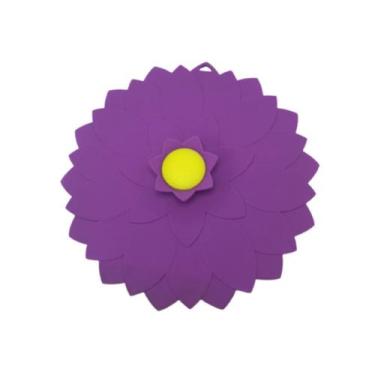 Imagem de Tampa De Silicone Redonda Flor Antitransbordamento Colors - wincy