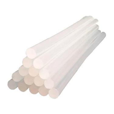 Imagem de Silicone refil incolor para pistola de cola quente 11 mm x 30 cm, paco