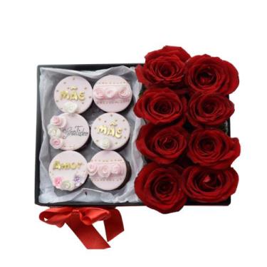 Imagem de Caixa para presentes retangular 20x26x7cm com laço - 503/TS - Elegance