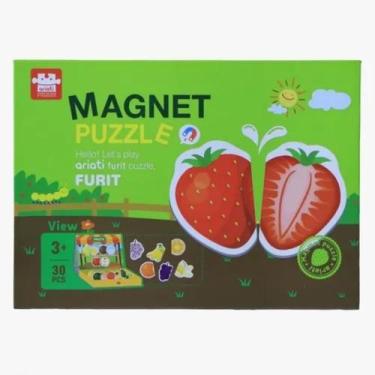 Imagem de Jogo Quebra Cabeça Frutas 30 Peças - Ariati