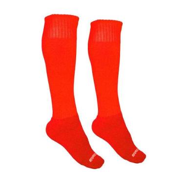 Imagem de Meia Futebol Canelada Pro 02282 - Poker, Vermelho