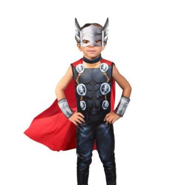 Imagem de Fantasia Thor Classica Marvel Crianças - Super Magia, G