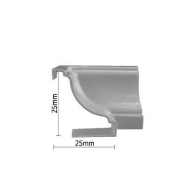 Imagem de Canto/Quina Interno, Externo, Emenda p/ acabamento de Forro PVC - kit 