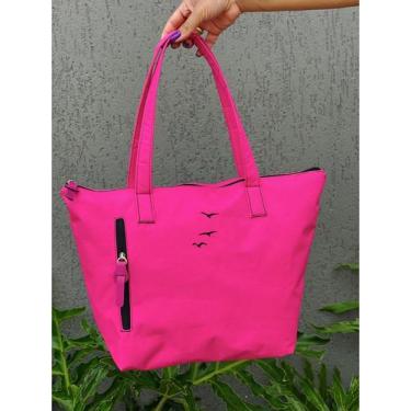 Imagem de Bolsa Shopper Nylon PASSAROS de Ombro Clean Esportiva Academia Bags Gy