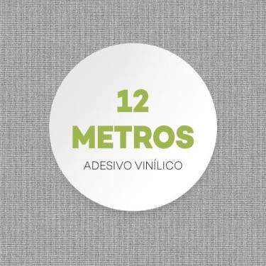 Imagem de Papel De Parede Adesivo Tecido Malha Linho Cinza Quarto - Criptonita, 