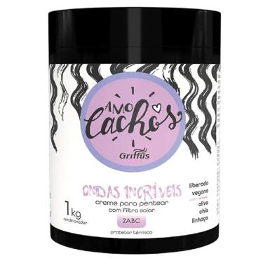 Imagem de Creme para Pentear Griffus Ondas Incríveis Amo Cachos 1kg