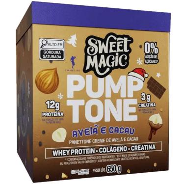 Imagem de Panetone Whey Protein Sweet Magic Pumptone 650g Creme Avelã