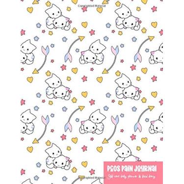 Imagem de PCOS Pain Journal: Self Care Daily Planner and Food Diary - Cats