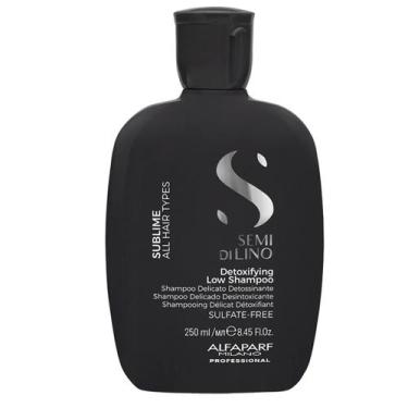 Imagem de Shampoo Alfaparf Semi Di Lino Sublime Detoxifying 250ml Limpeza Profun