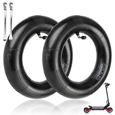 Imagem de LUCK4U (2 Pacotes) Câmaras De Ar De Substituição 10X3 Com 90 Graus Para Scooter De Pneus 255X80 90/65-6.5 80/65-6.5