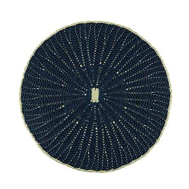 Imagem de LUGAR AMERICANO MIX RATTAN AZUL 38cm