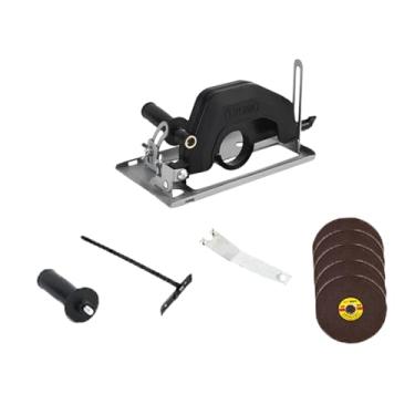 Imagem de Generic Suporte para esmerilhadeira angular Suporte para esmerilhadeira angular Base espessada Multiuso Suporte para furadeira esmerilhadeira angular elétrica, com Lâmina de Serra de Metal