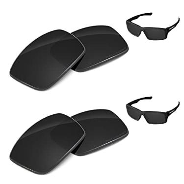 Imagem de Tintart Lentes de substituição de desempenho para Oakley Twitch polarizadas gravadas – Pacote econômico