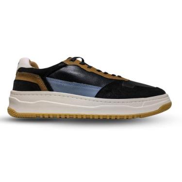 Imagem de Tênis Masculino Casual Ferricelli Techfeet  Preto, Preto, 38
