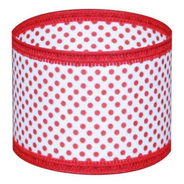 Imagem de 10m Fita Poá  Aramada 3,5cm em Tecido ou TNT Várias Cores - Fitas e Fe