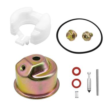 Imagem de Dunviku Kit de reparo de carburador lavadora de pressão e motores pequenos aptos para Hon-da GX120 GX160 GX200 GXV120 GXV140 GXV160 - Inclui parafusos de vedação de junta flutuante de agulha arruelas