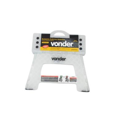 Imagem de Banqueta plast dobr 220mm transp vonder