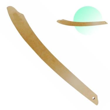 Imagem de Régua Curva de Costureira Decote 0503 Mdf Costura 60,5x8cm - Levolpe