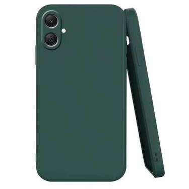 Imagem de Capa Case Verde Floresta Capinha Aveludada para Samsung Galaxy A06 - L