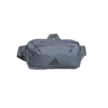 Imagem de adidas Bolsa de cinto essencial 2.0 com alça ajustável para festivais e viagens, Sarja cinza onix/cinza Onix, one size, Bolsa de cinto essencial 2.0 com alça ajustável para festivais e viagens