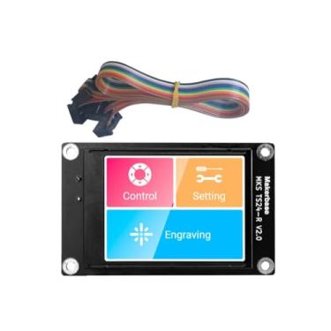 Imagem de YUTREES MKS DLC32 v2 32bits GRBL Offline Wifi Controller TS35-R LCD Display CNC3018 MAX PRO Kits de atualização para máquina de gravação a laser CNC (Package*3)