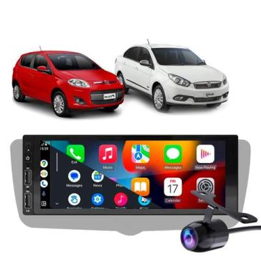 Imagem de Kit Multimídia Carplay Palio Grand Siena 2012-2018 1 Din Mp3 + Câmera 