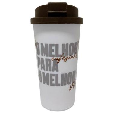 Imagem de Copo Café C/ Tampa Bucks 500ml Estampado Frases Profissões - Uatt, O M