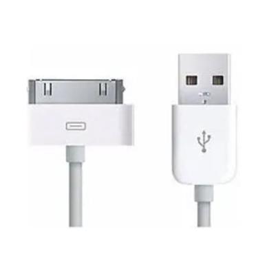 Imagem de Cabo Carregador Usb 30 Pinos p/ iPhone 4 4s iPad iPod