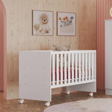 Imagem de Berço Doce Sonho Branco qmovi - bigshops