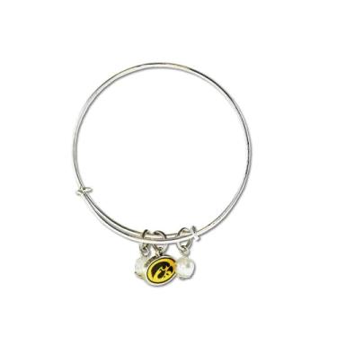Imagem de Bracelete Fan Frenzy Gifts NCAA Iowa Hawkeyes