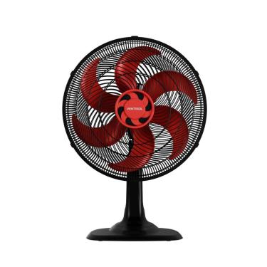 Imagem de Ventilador de Mesa Turbo 6 Pás Premium OSC 1500RPM 3 Velocidade 40cm Vermelho Ventisol 