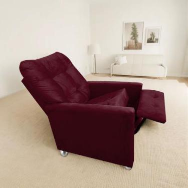 Imagem de Poltrona Reclinável Sabrina Conforto e Estilo para Todos os Ambientes 