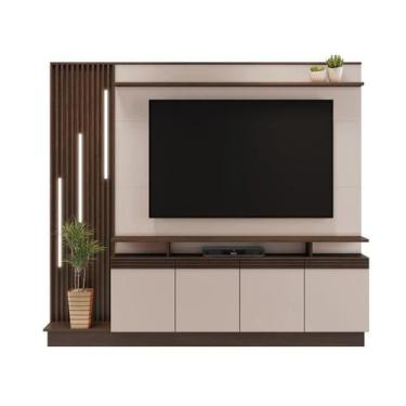 Imagem de Home Absoluto Tv Até 65" JCM Movelaria - Café Soft/Off