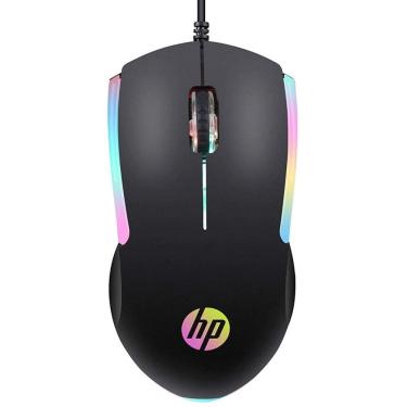 Imagem de Mouse Gamer Hpe 1000Dpis Rgb - Alta Resolução - Usb - Preto