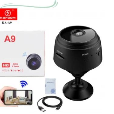 Imagem de Kit 2 Câmera Wifi Mini De Segurança Espiã Discreta - Art House