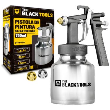 Imagem de PISTOLA DE PINTURA BAIXA PRESSAO - 750ML - BTPP750